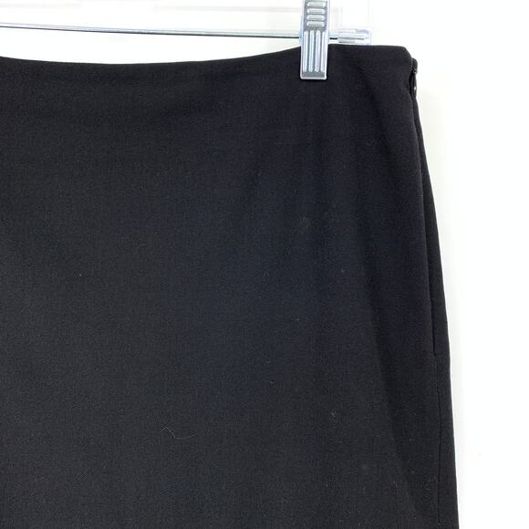 M.M. Lafleur Pencil Straight Skirt Women's Size 10 Black Stretch - Picture 3 of 6